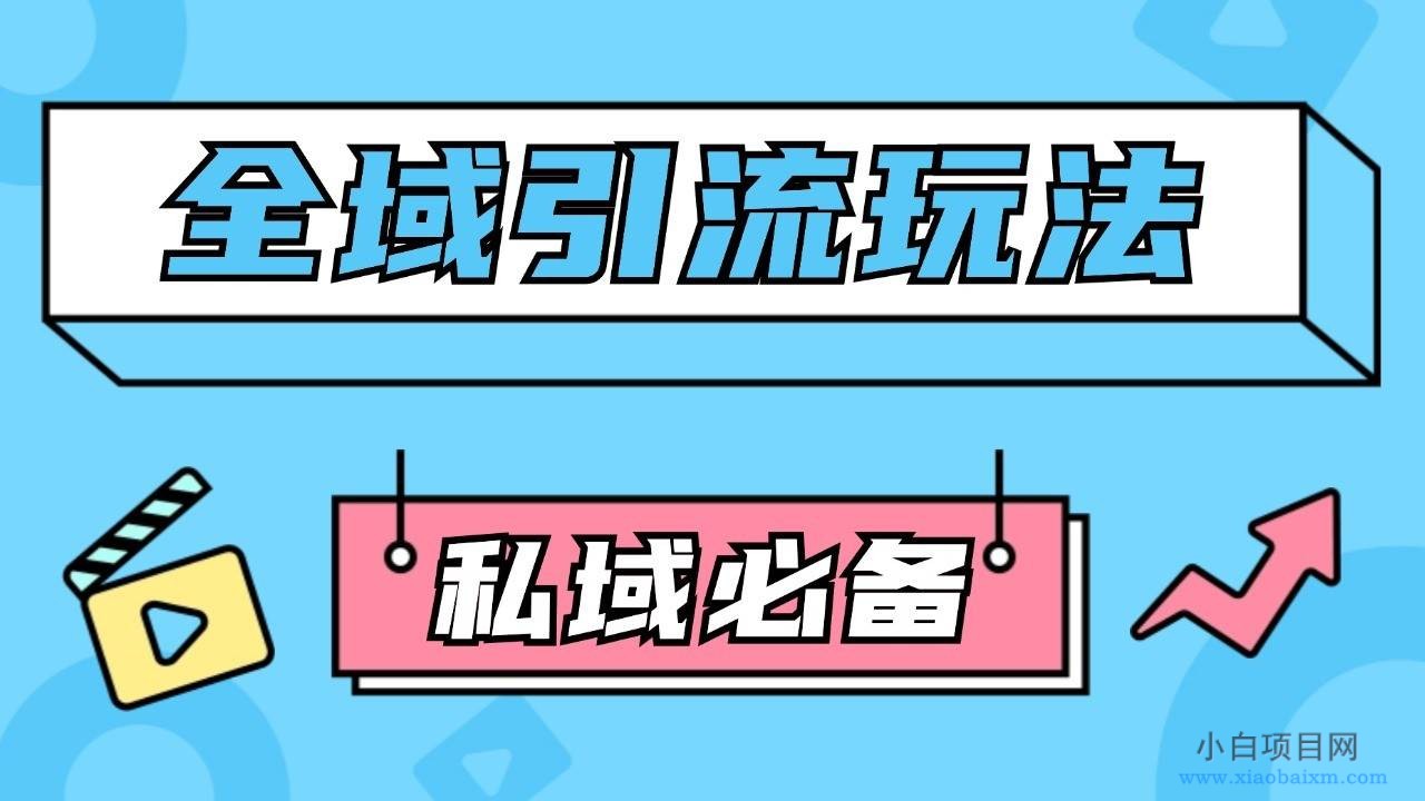 公域引流私域玩法 轻松获客200+ rpa自动引流脚本 首发截流自热玩法-小白项目分享网