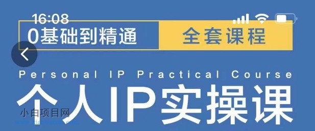 操盘手思维、个人IP、MCN孵化打造千万粉丝IP的运营方法论-小白项目分享网