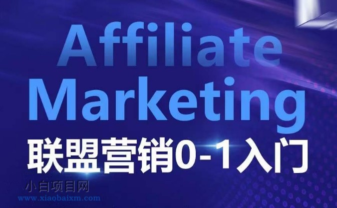 ​​​​​​AFFILIATE MARKETING联盟营销0-1入门，联盟营销基本逻辑 联盟平台逻辑及联盟客逻辑全面详解-小白项目分享网