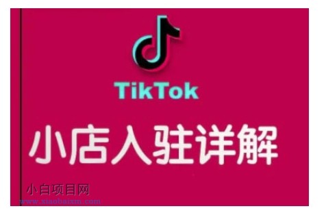 TIKTOK跨境小店运营全攻略，帮助你独立运营TK跨境小店的能力，实现销量增长-小白项目分享网