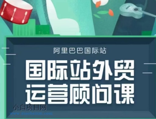 国际站运营顾问系列课程，一套完整的运营思路和逻辑-小白项目分享网