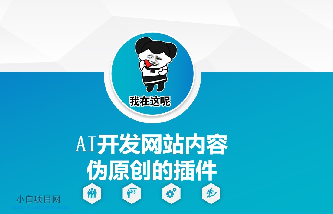 AI开发网站内容伪原创的插件，从零开始手把手教学-小白项目分享网