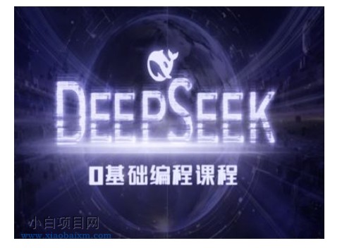 Deepseek零基础AI编程课-deepseek教程-小白项目分享网