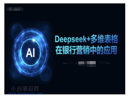 Deepseek+多维表格在银行营销场景中的应用-小白项目分享网