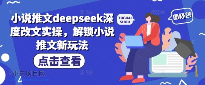 小说推文deepseek深度改文实操，解锁小说推文新玩法-小白项目分享网