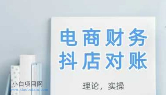 2025抖店对账，从理论到实操，学完即用-小白项目分享网