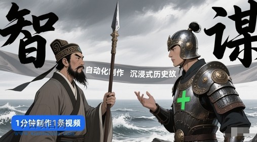 扣子工作流一键生成沉浸式历史故事，一天工作量，3分钟搞定-小白项目分享网