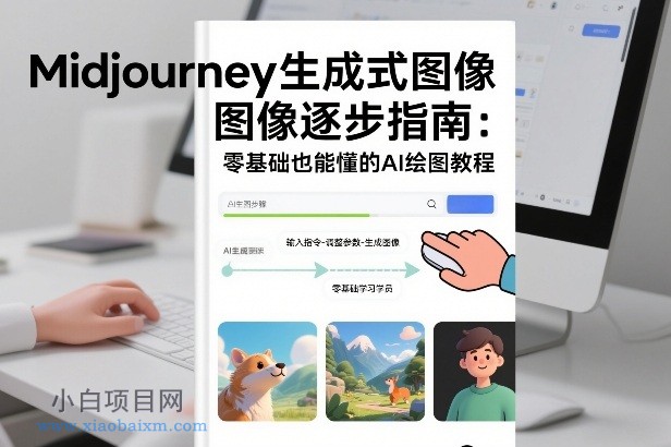 【匠心小白】Midjourney生成式图像逐步指南：零基础也能懂的AI绘图教程-小白项目分享网