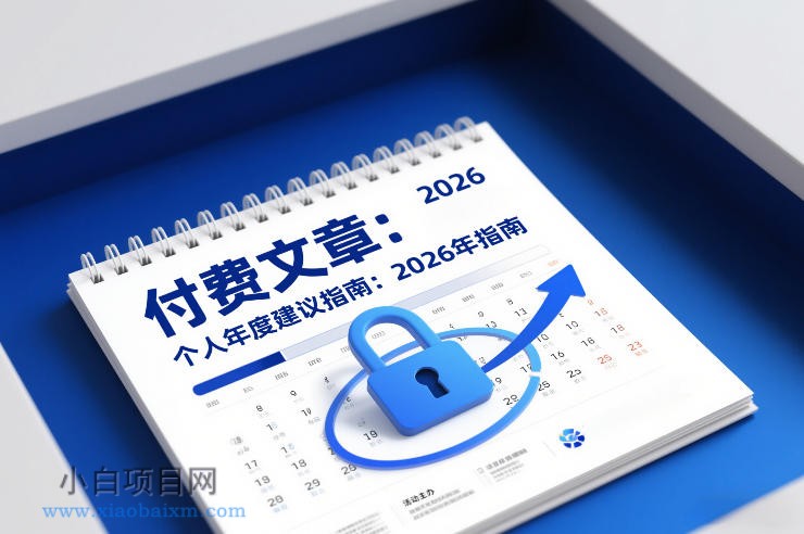 【匠心小白】付费文章：个人年度建议指南：2026年指南-小白项目分享网