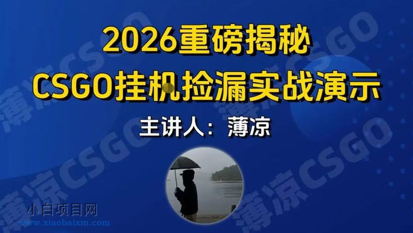 【匠心小白】CSGO游戏挂G游戏搬砖最新升级，普通小白一部手机可日入3张+当天见结果，支持验证【揭秘】-小白项目分享网