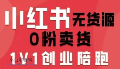 【匠心小白】小红书无货源0粉电商课，开店准备、选品策略、笔记撰写、视频剪辑、数据分析、账号打造、资料文档（更新26年2月）-小白项目分享网