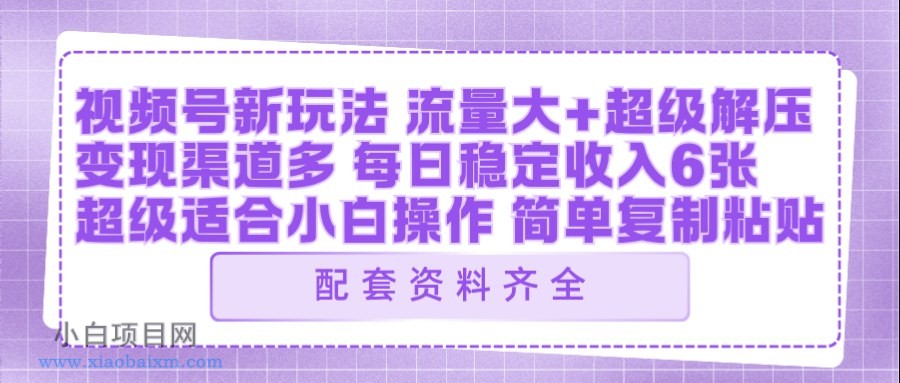 【小鲁分享网】视频号新玩法：ai飞行视频玩法，每日稳定入账5张左右【配套齐全】-小白项目分享网
